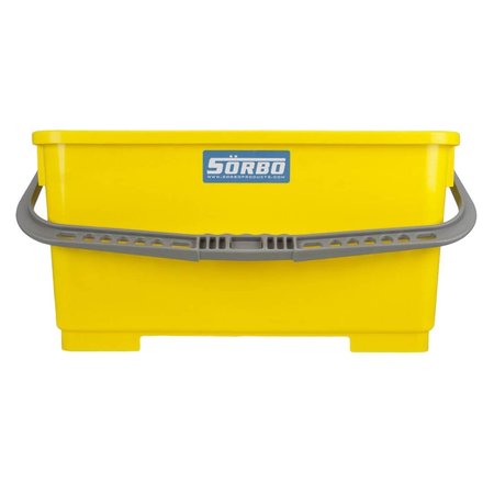 SORBO Bucket with Clips for Squeegee and Washer for Leif Cart  18 2086